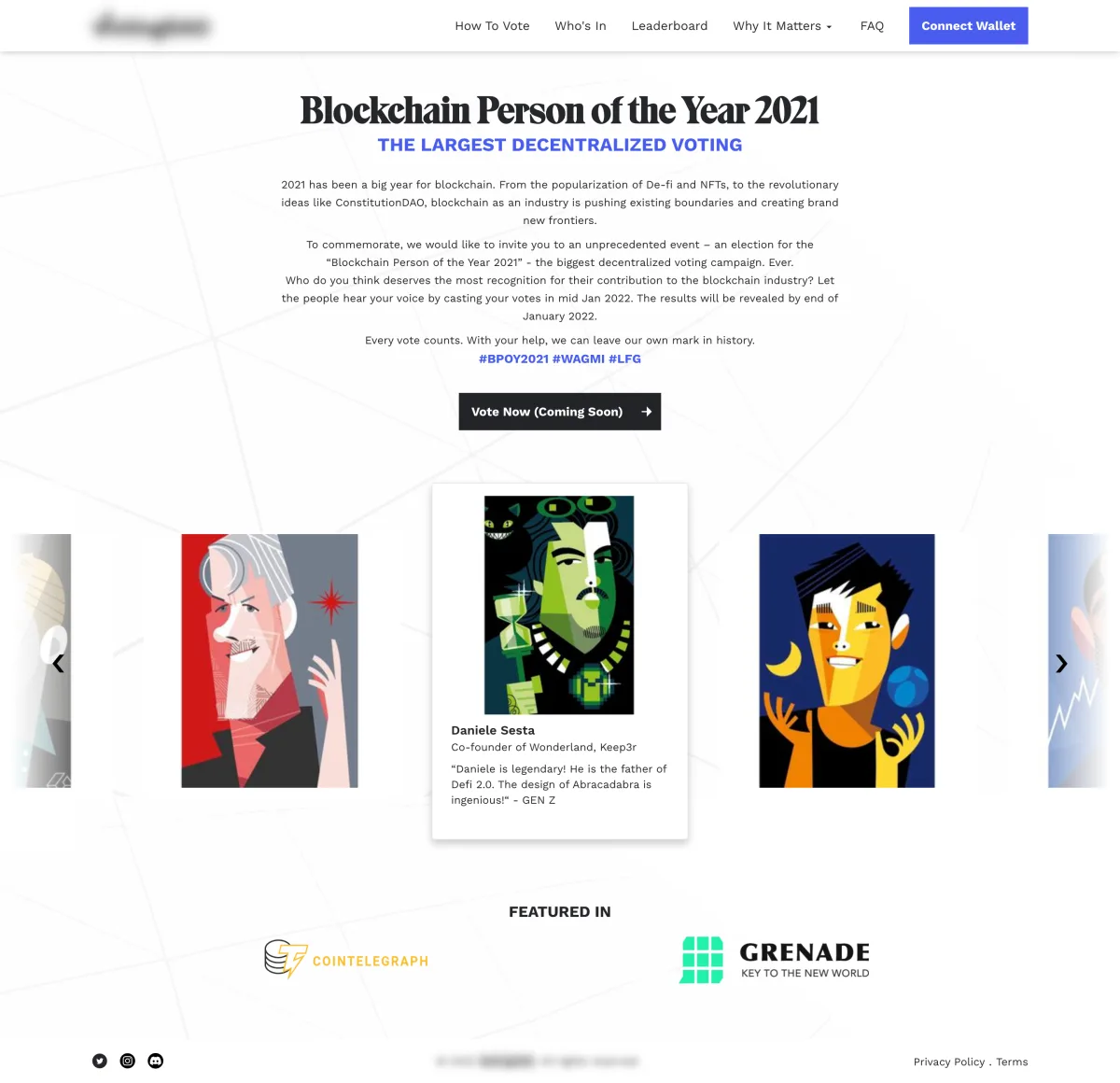 Largest Decentralised Voting on Blockchain